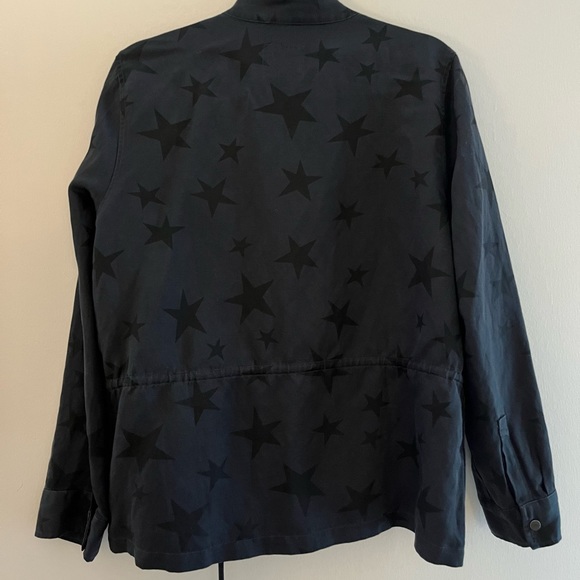 Rails Collins Navy Star Military Jacket Size M - Picture 2 of 4